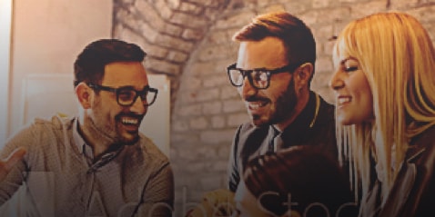 group laughing